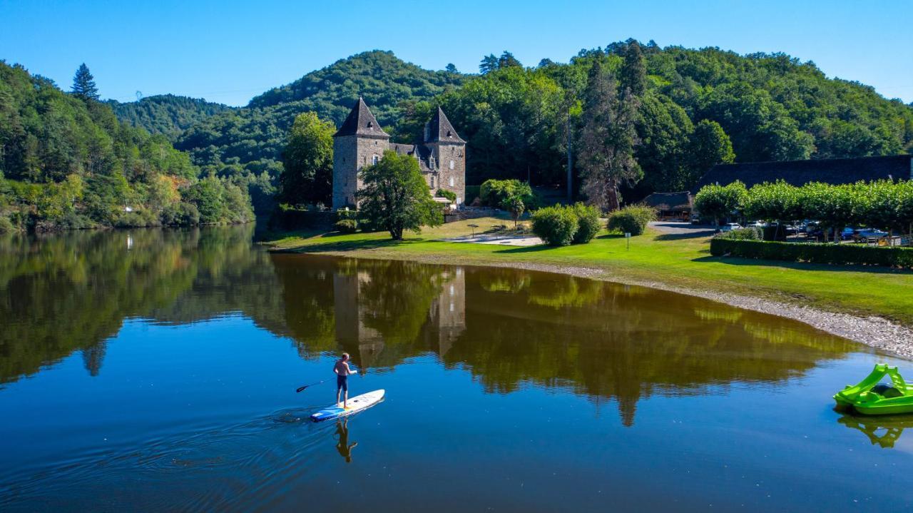 Camping Le Chateau Du Gibanel Saint-Martial-Entraygues Kültér fotó