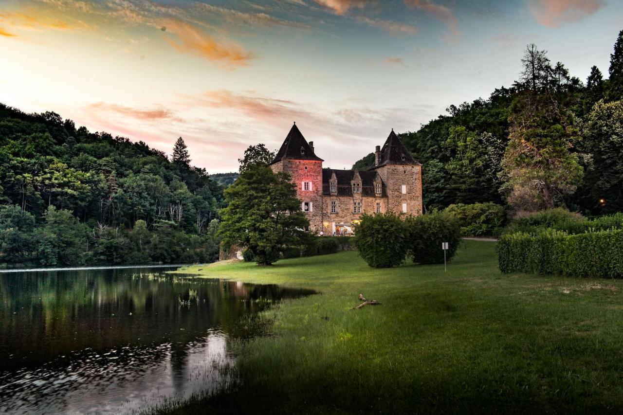 Camping Le Chateau Du Gibanel Saint-Martial-Entraygues Kültér fotó